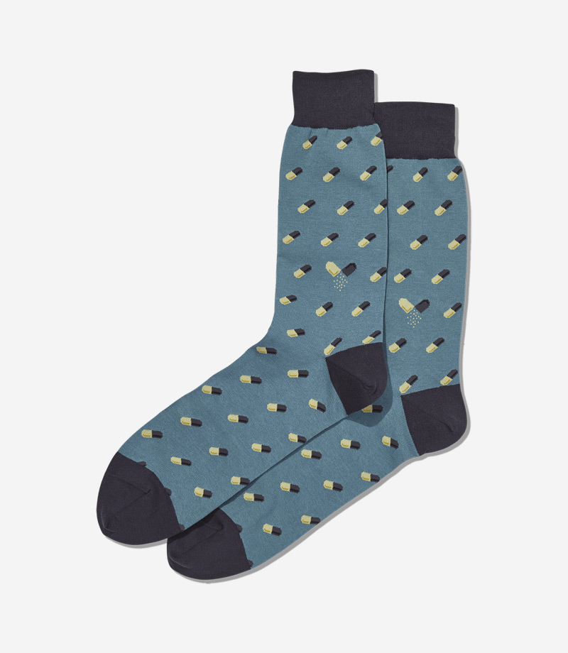 Mens pills crew socks