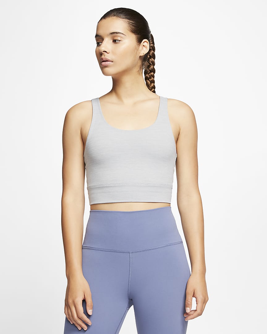 The Yoga Luxe Infinalon Crop Top